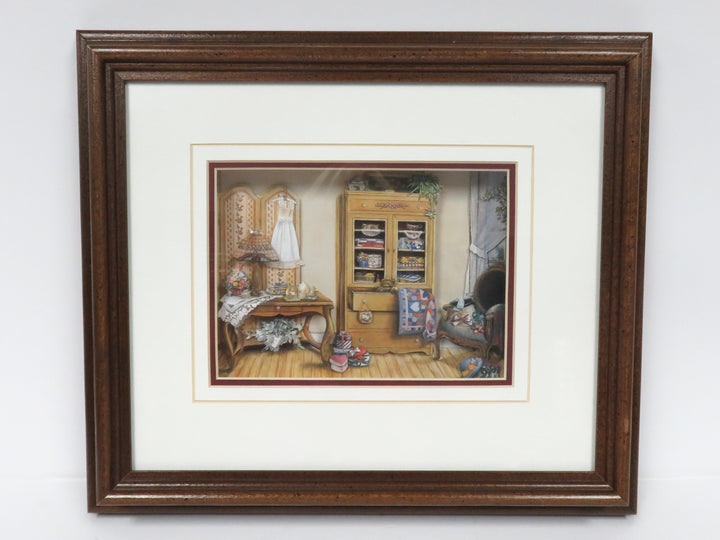 3D "Country Hutch" Diorama