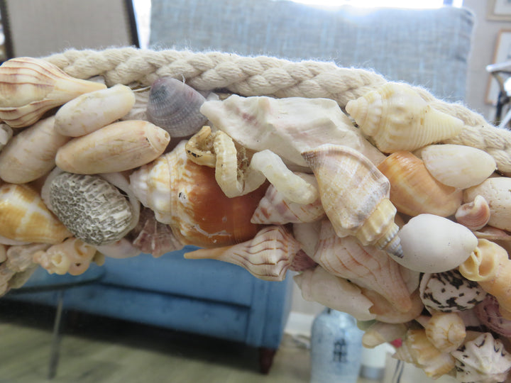Seashell Framed Mirror