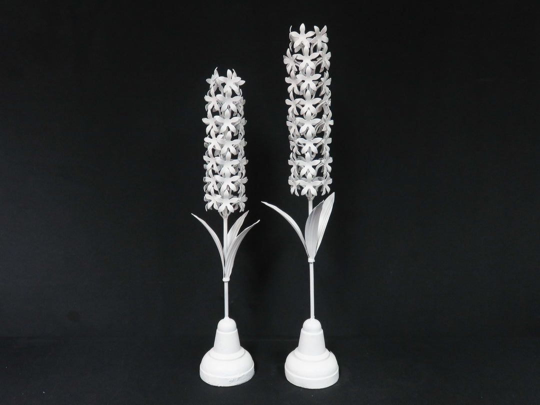 Hyacynth Sculpture Pair