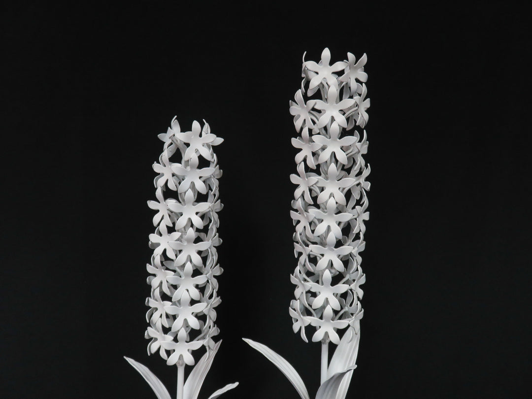 Hyacynth Sculpture Pair