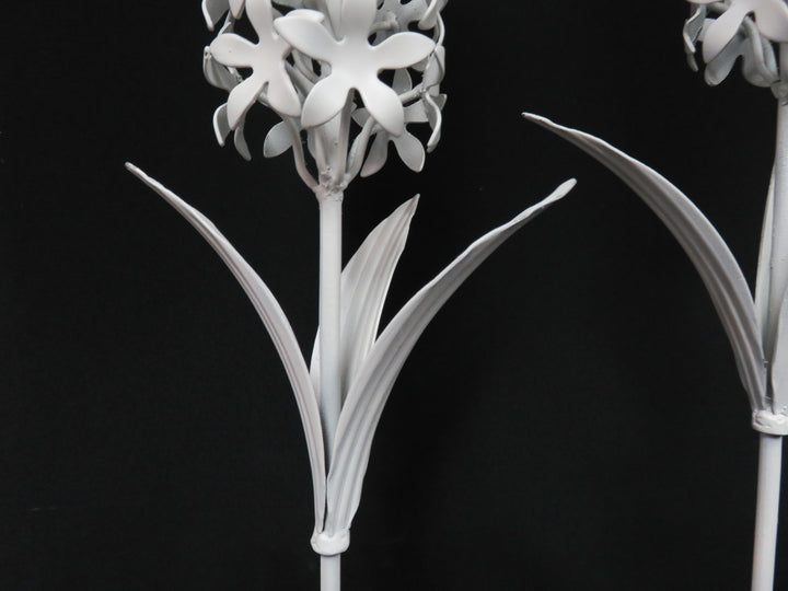Hyacynth Sculpture Pair