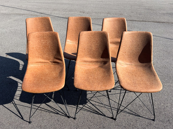 Six "Trenton" Dining Chairs
