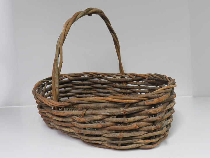 Oval Twig Basket