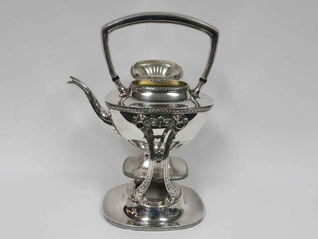Plated Silver Tilting Kettle