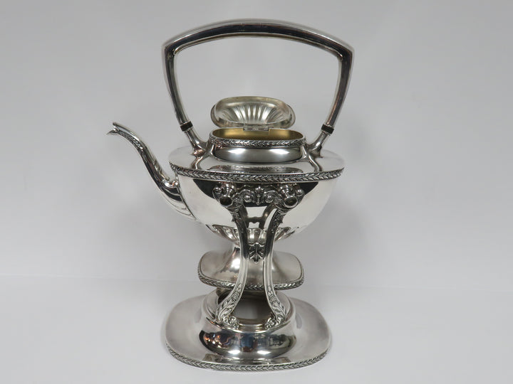Plated Silver Tilting Kettle
