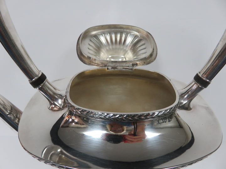 Plated Silver Tilting Kettle