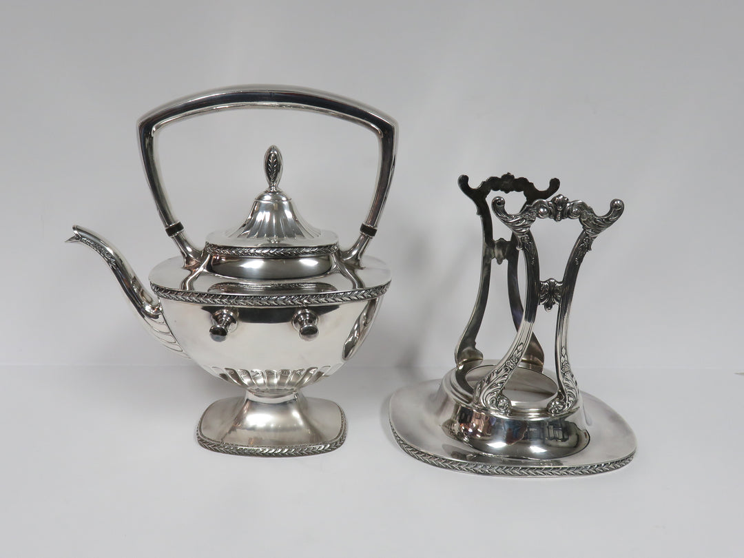 Plated Silver Tilting Kettle