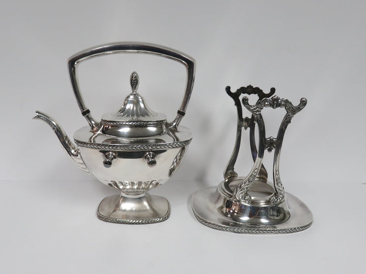 Plated Silver Tilting Kettle