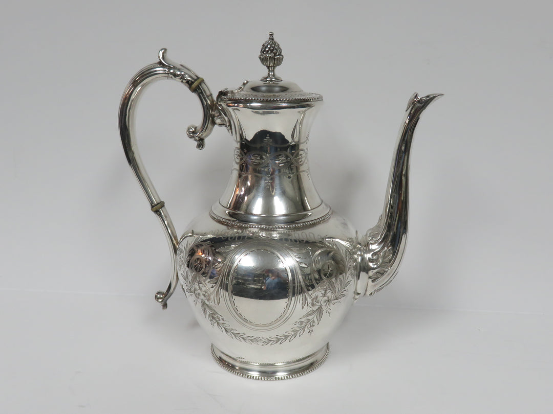 Victorian Plated Silver Tea/Coffee Set