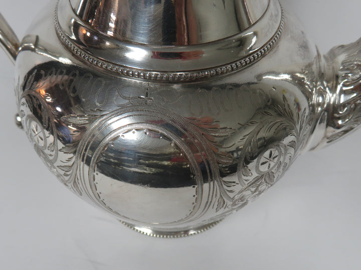 Victorian Plated Silver Tea/Coffee Set