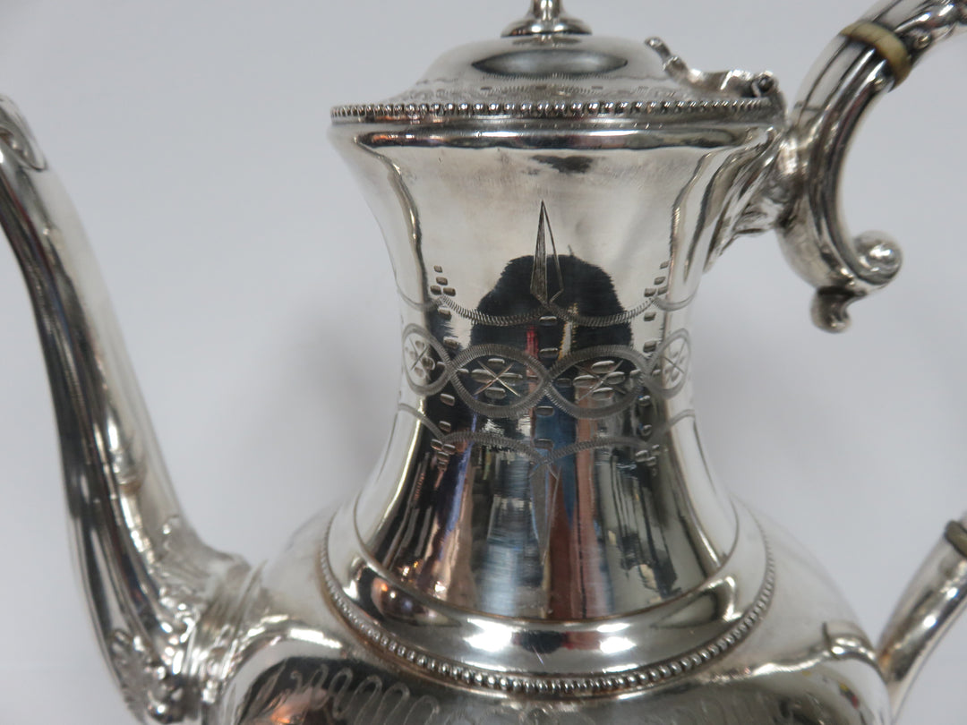 Victorian Plated Silver Tea/Coffee Set