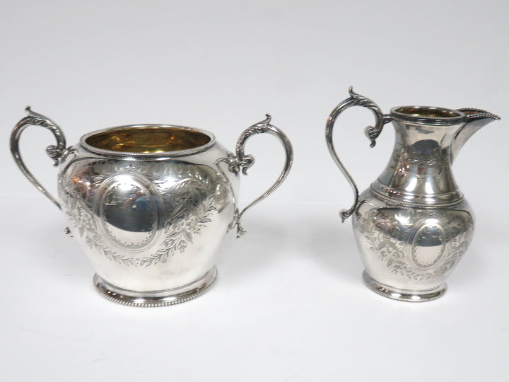 Victorian Plated Silver Tea/Coffee Set