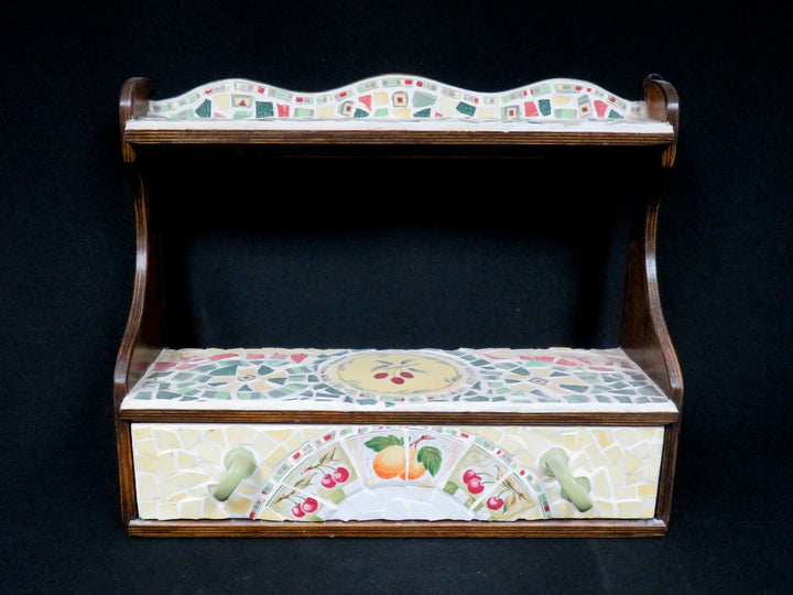 Mosaic Multi-Tiered Shelf