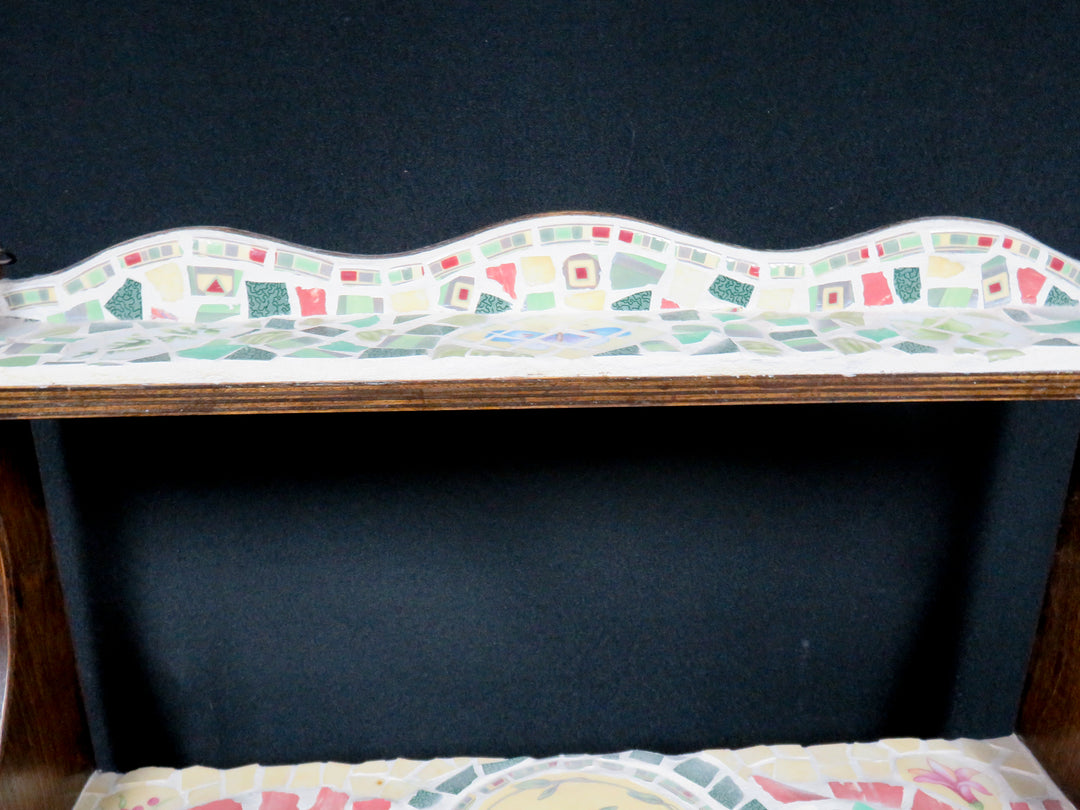 Mosaic Multi-Tiered Shelf