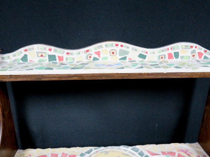 Mosaic Multi-Tiered Shelf