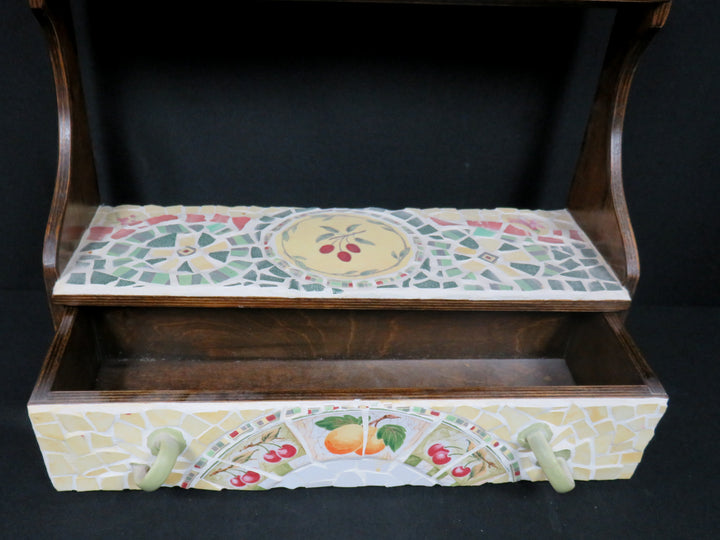 Mosaic Multi-Tiered Shelf