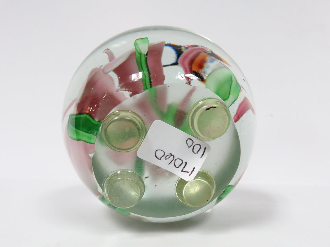 Pink Flower Paperweight
