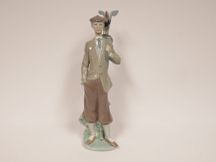 Lladró Golfer Figurine
