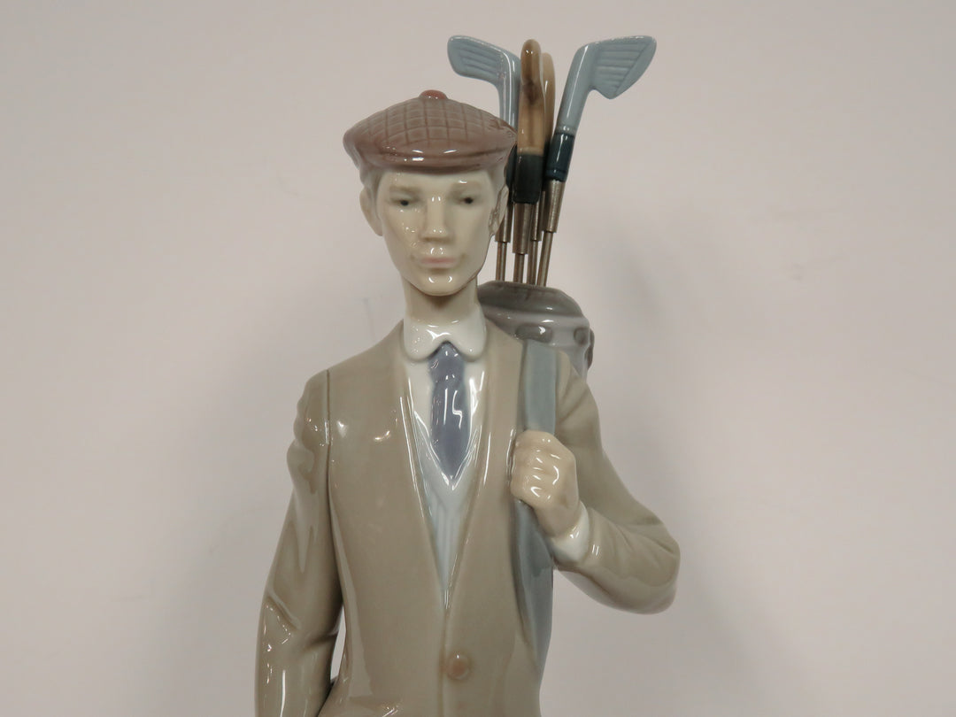 Lladró Golfer Figurine