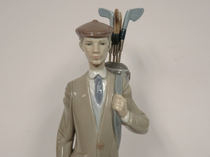Lladró Golfer Figurine