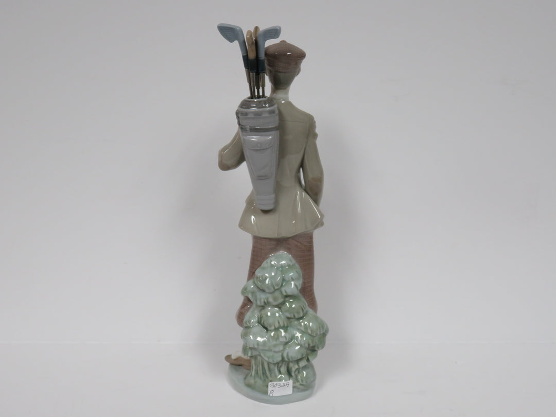 Lladró Golfer Figurine