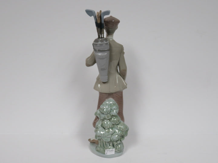 Lladró Golfer Figurine