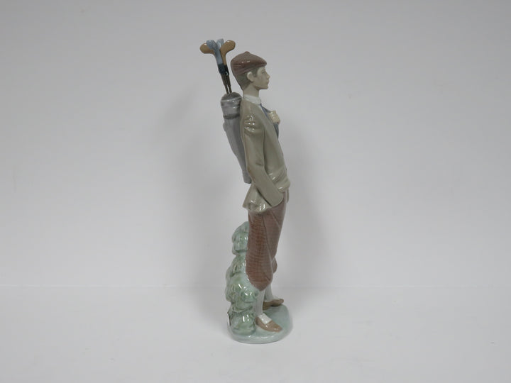 Lladró Golfer Figurine