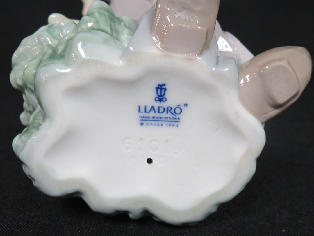 Lladró Boy and Goose Figurine