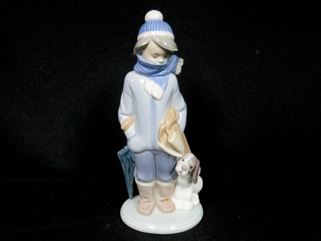 Lladró Boy Figurine