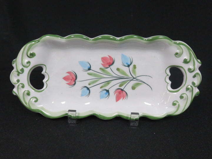 Hand Painted Relish Dish