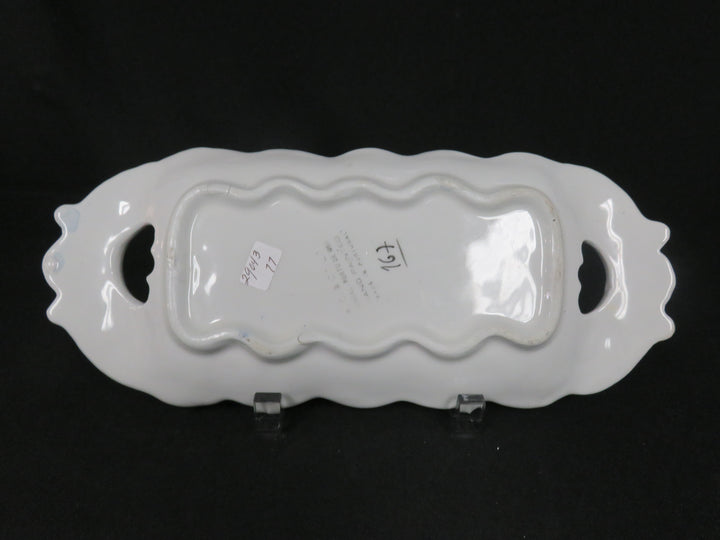 Hand Painted Relish Dish