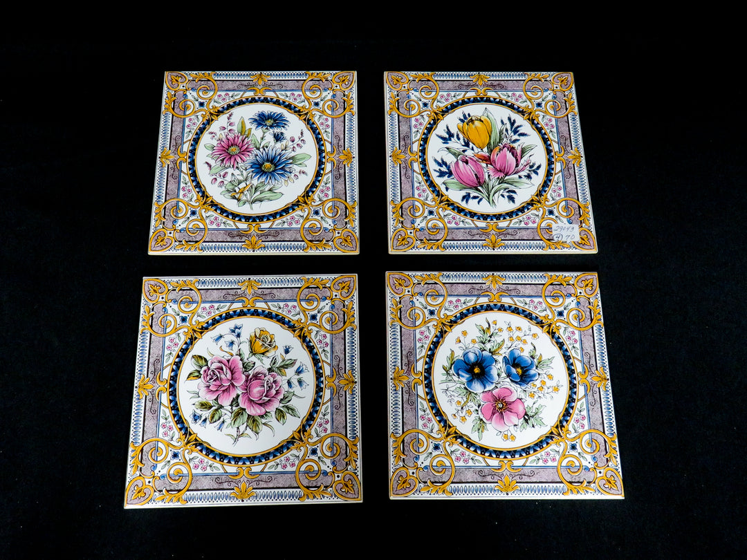 Set of Floral Trivets