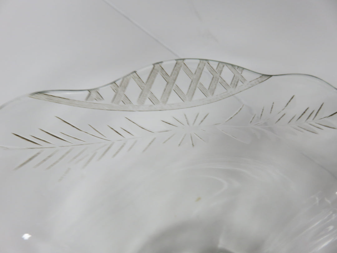 Vintage Footed Serving Bowl