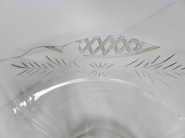 Vintage Footed Serving Bowl