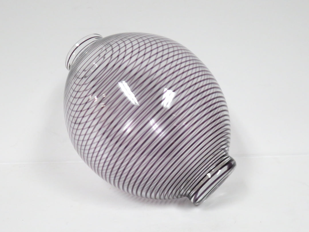 Sasaki Clear Spiral Vase