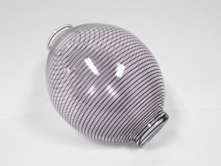 Sasaki Clear Spiral Vase