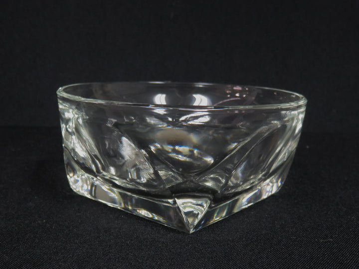 Square Base Glass Bowls