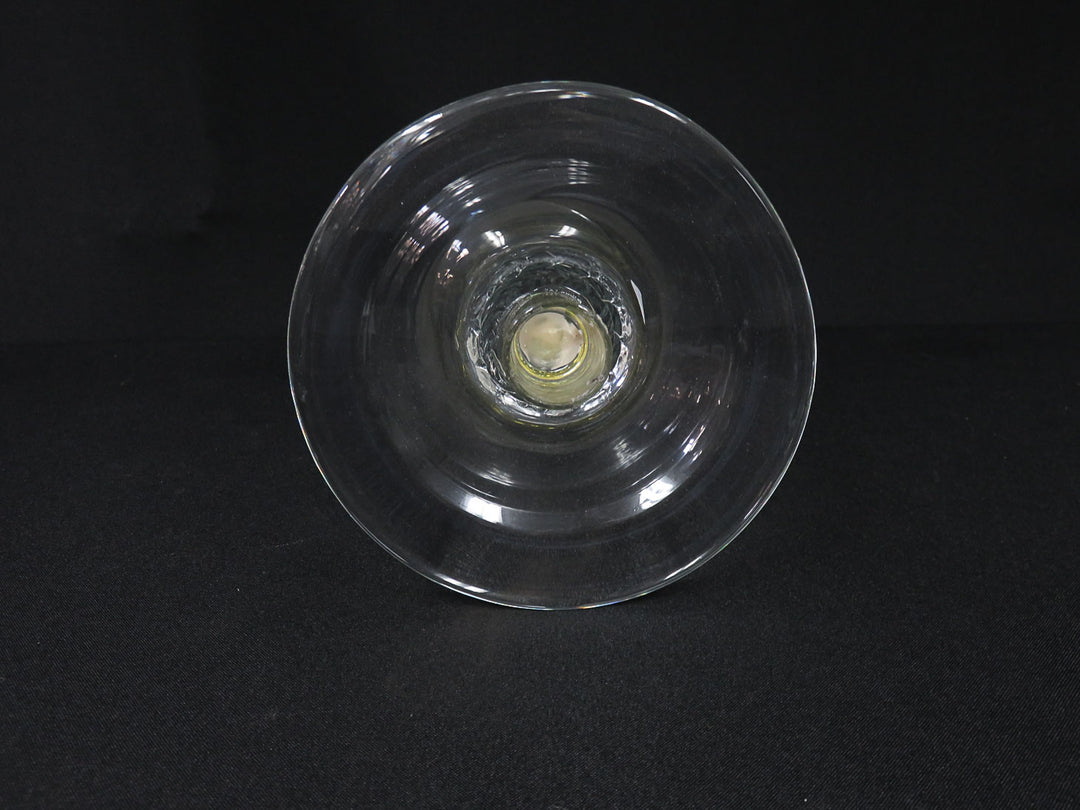 Swirl Glass Candlesticks