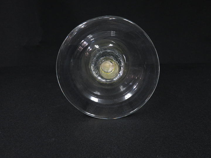 Swirl Glass Candlesticks