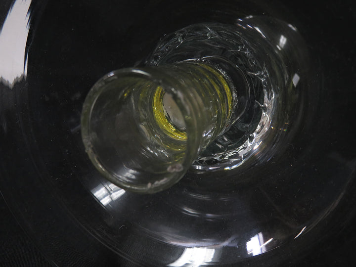 Swirl Glass Candlesticks