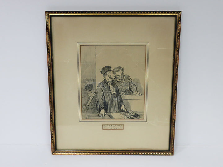 Daumier Print