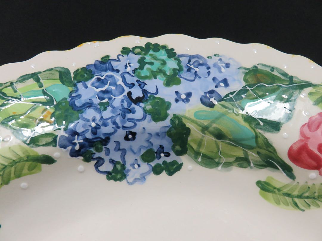 Floral and Fruit Design Platter