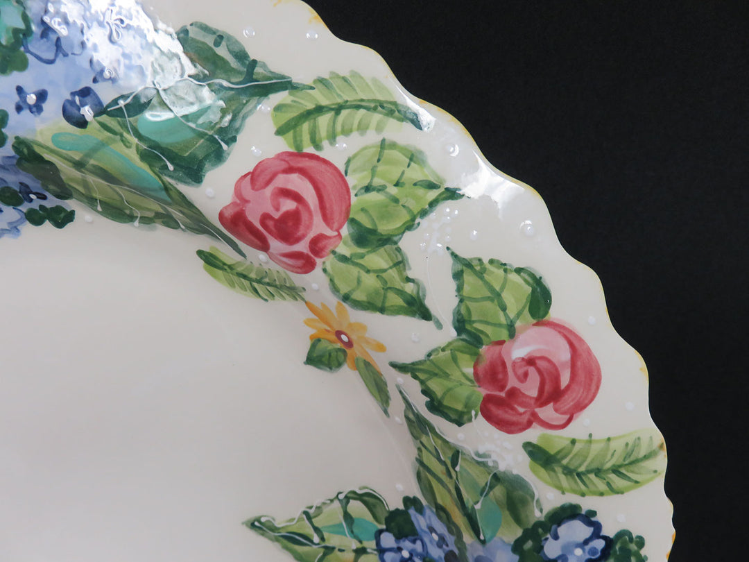 Floral and Fruit Design Platter