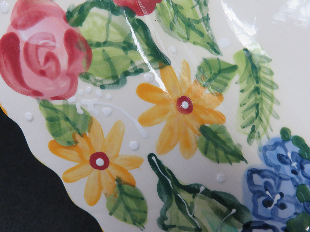 Floral and Fruit Design Platter