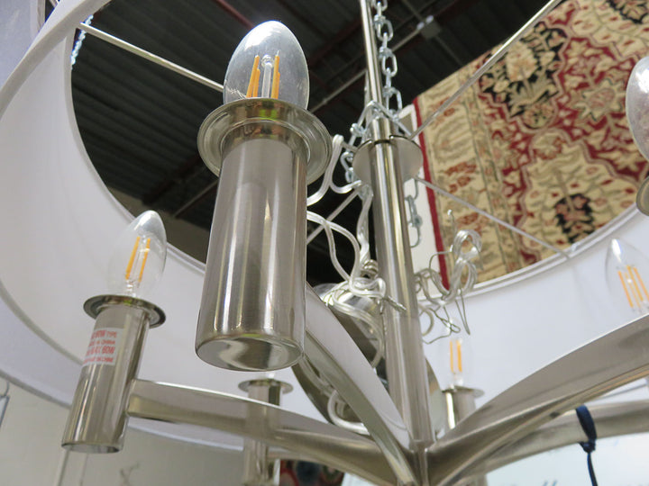 Six Light Drum Chandelier