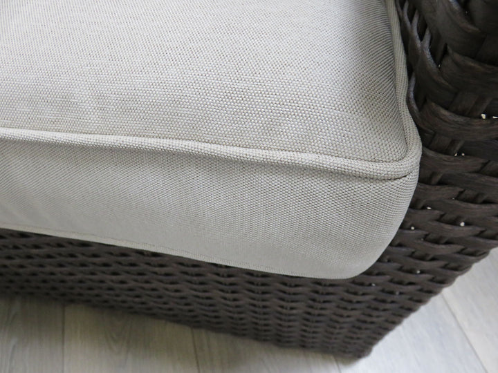 Brown Resin Wicker Porch Chair