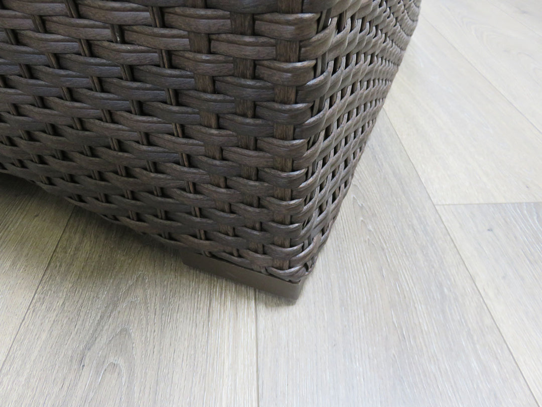 Brown Resin Wicker Porch Chair