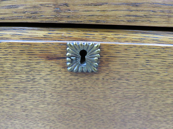 Antique Dresser with Carved Mirror