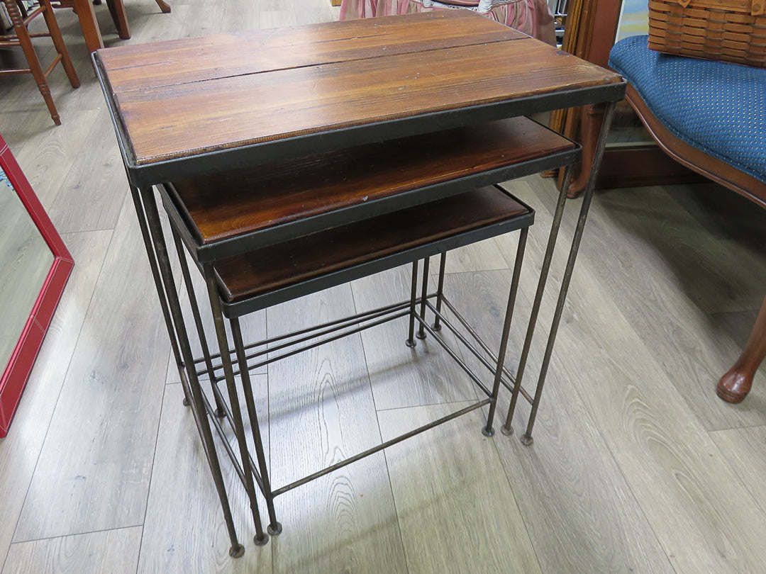 Three Contemporary Nesting Tables