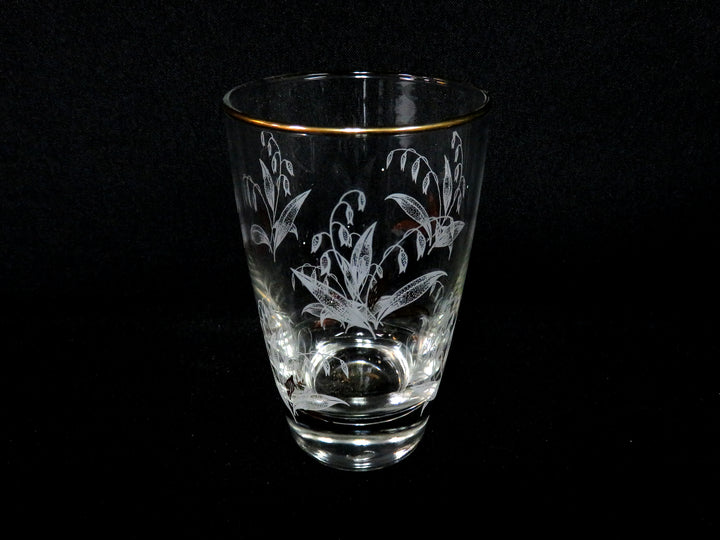 MCM Libbey Lily of The Valley Glasses